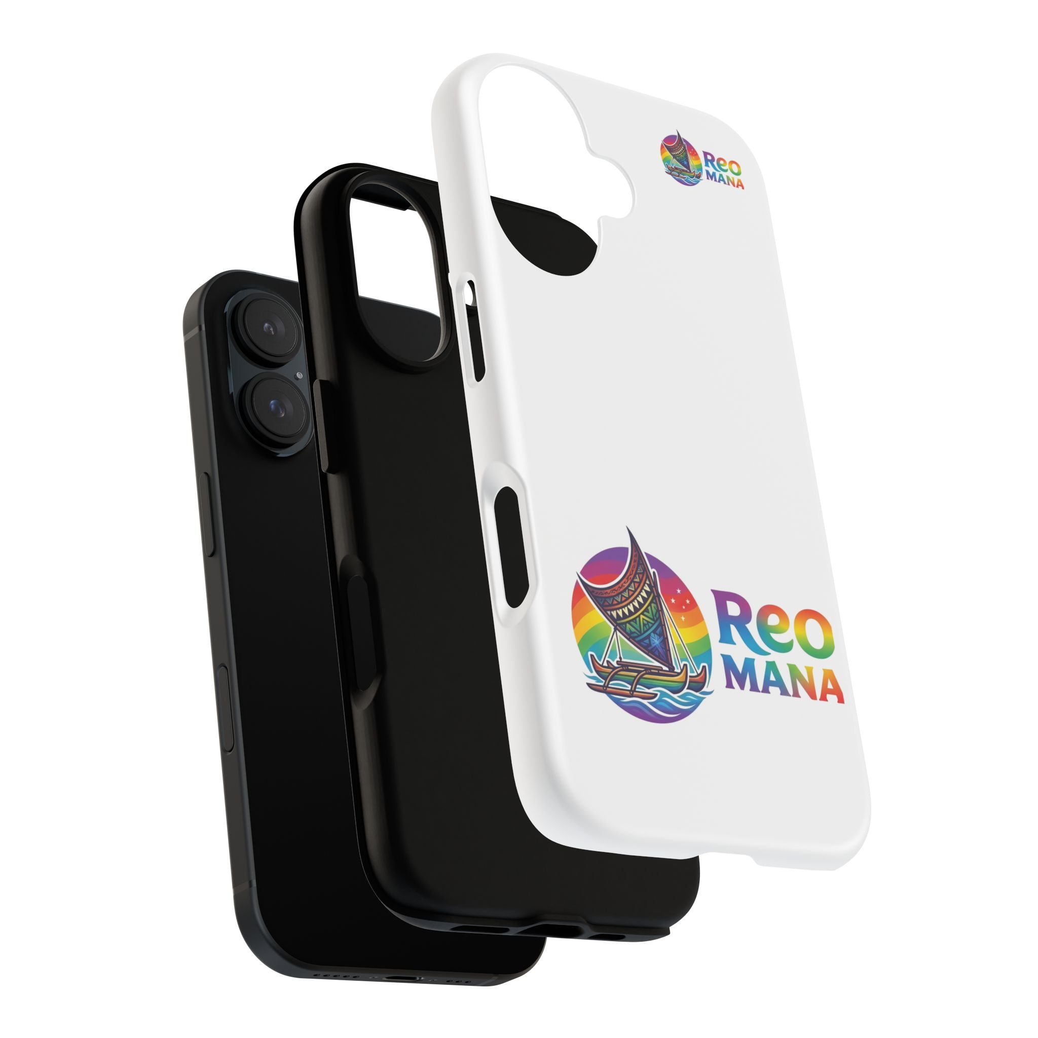 Phone Case — Colorful 'Reo Mana' Sailboat Logo Protective Case