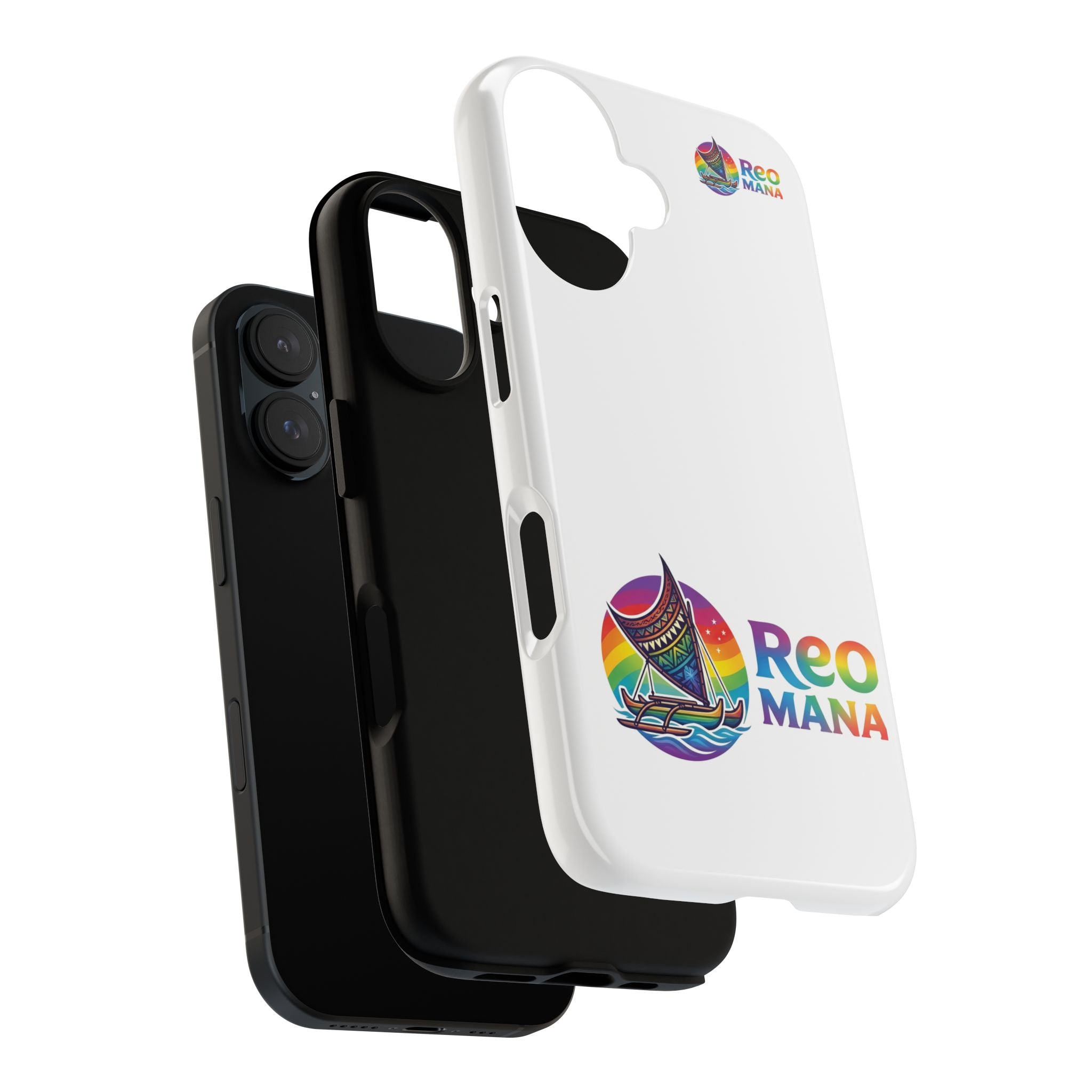 Phone Case — Colorful 'Reo Mana' Sailboat Logo Protective Case