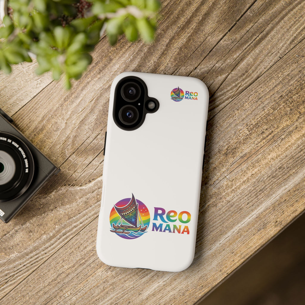 Phone Case — Colorful 'Reo Mana' Sailboat Logo Protective Case