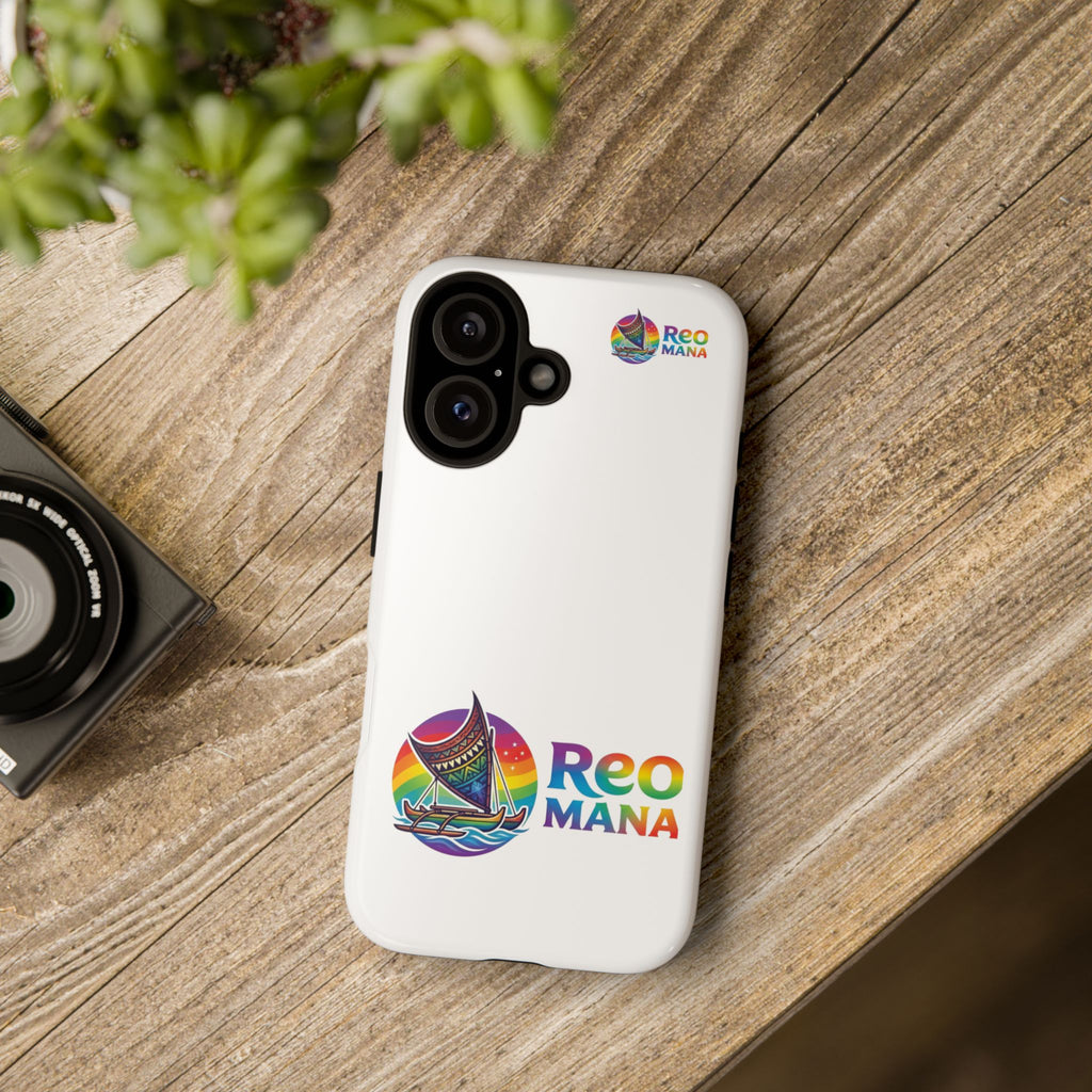 Phone Case — Colorful 'Reo Mana' Sailboat Logo Protective Case