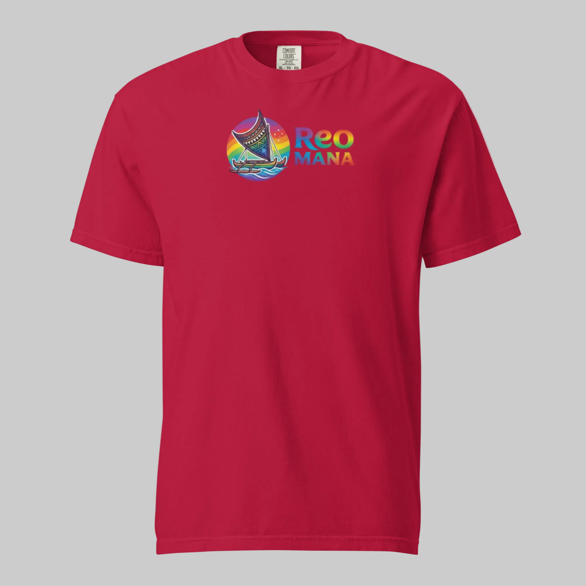 Unisex garment-dyed heavyweight t-shirt